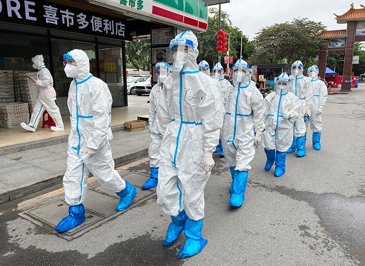集团党员助力广州疫情封控区，筑牢抗疫“长城”